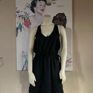 Elegant Black Sleeveless Dress